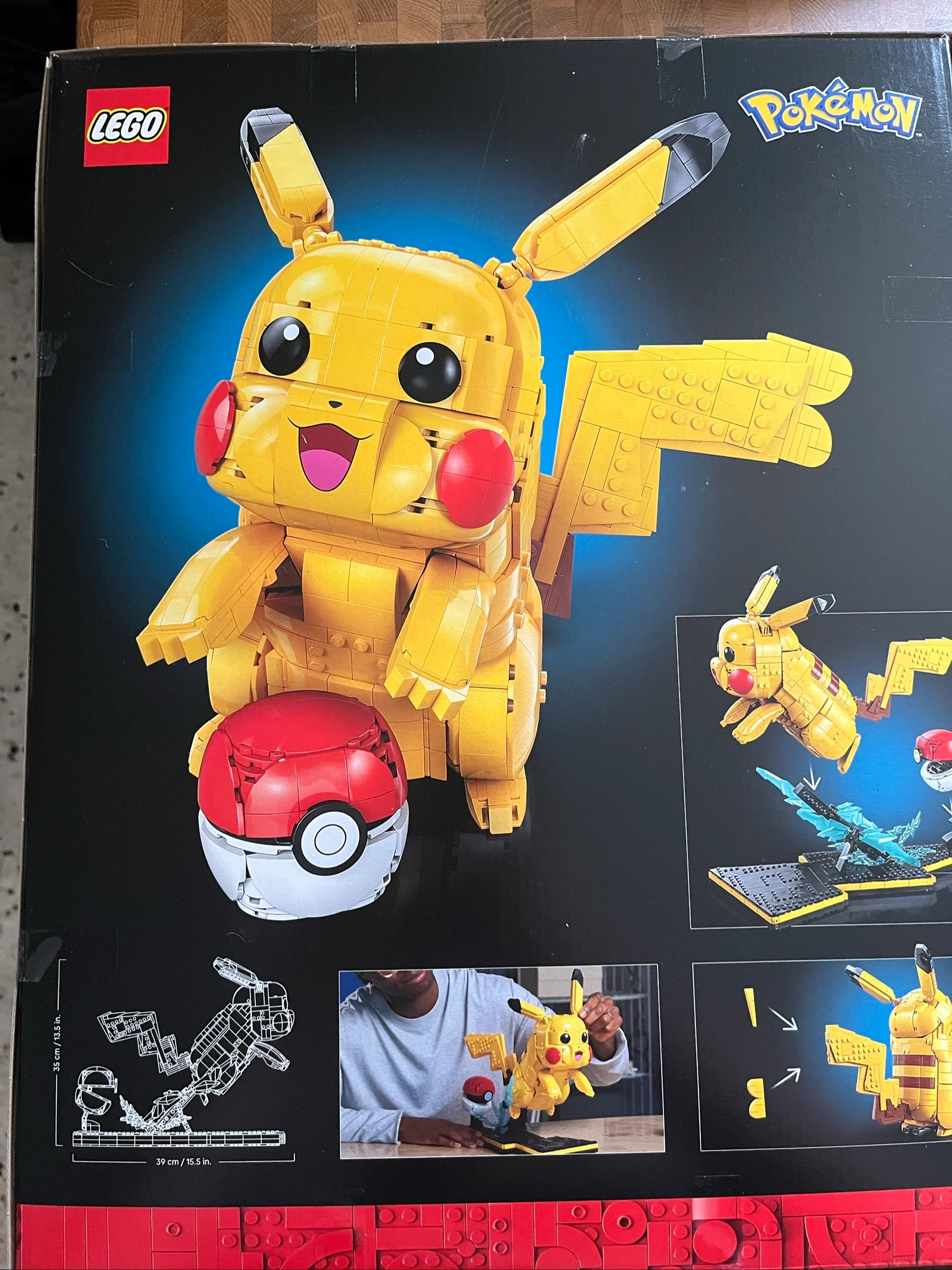 Lego Pokémon Pikachu y Poké Ball – photo 2